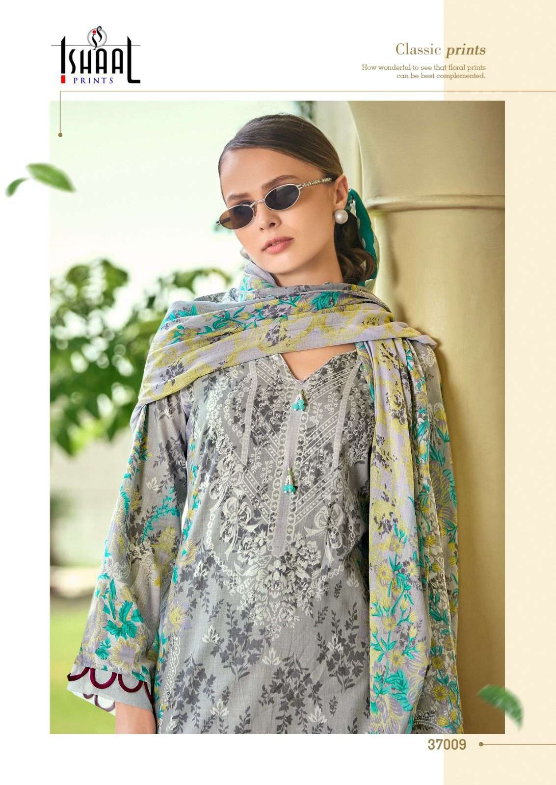 Gulmohar Vol 37 Ishaal Prints Lawn Karachi Salwar Suits Exporter India