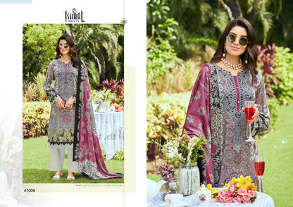 Gulmohar Vol 41 Ishaal Prints Lawn Karachi Salwar Suits Wholesale Rate