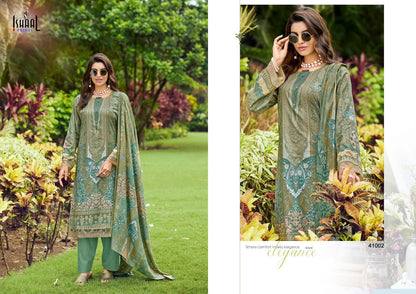 Gulmohar Vol 41 Ishaal Prints Lawn Karachi Salwar Suits Wholesale Rate