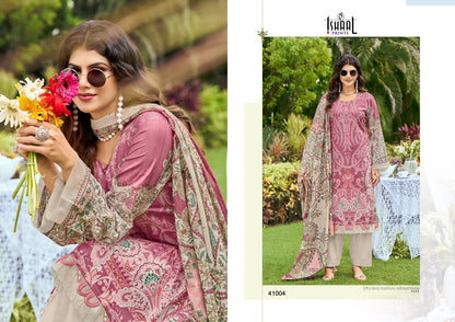 Gulmohar Vol 41 Ishaal Prints Lawn Karachi Salwar Suits Wholesale Rate