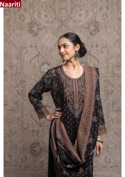 Gulnaar 654 Naariti Woven Pashmina Suits Manufacturer India