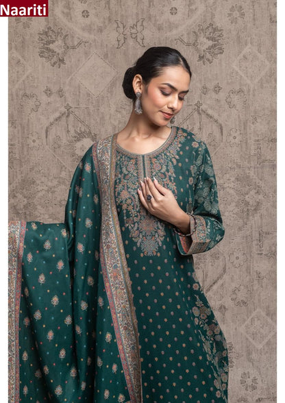 Gulnaar 654 Naariti Woven Pashmina Suits Manufacturer India
