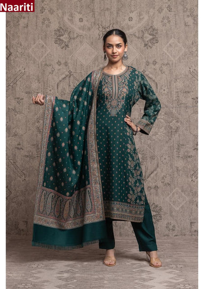 Gulnaar 654 Naariti Woven Pashmina Suits Manufacturer India