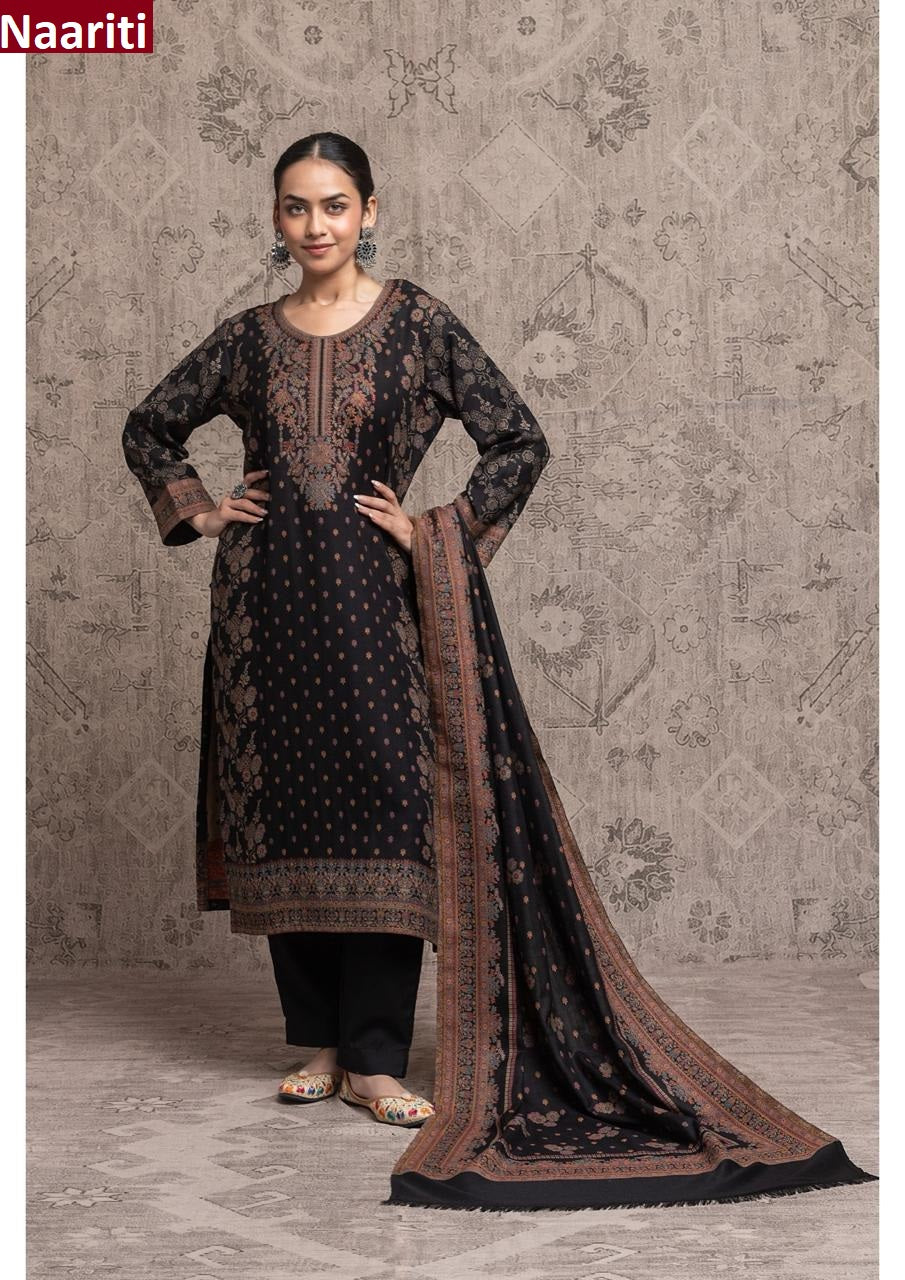 Gulnaar 654 Naariti Woven Pashmina Suits Manufacturer India