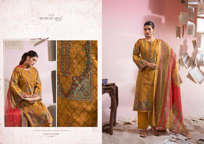 Gulnaaz Mumtaz Arts Viscose Cotton Karachi Salwar Suits Wholesaler India