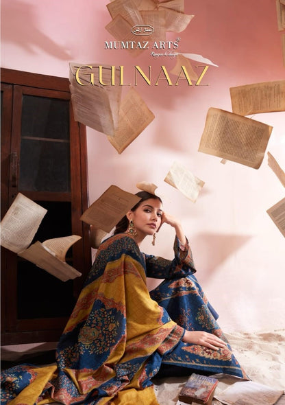 Gulnaaz Mumtaz Arts Viscose Cotton Karachi Salwar Suits Wholesaler India