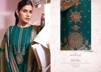 Gulnaaz Mumtaz Arts Viscose Cotton Karachi Salwar Suits Wholesaler India