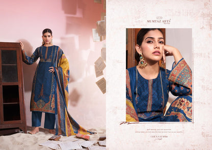 Gulnaaz Mumtaz Arts Viscose Cotton Karachi Salwar Suits Wholesaler India