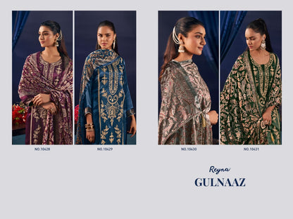 Gulnaaz Reyna Silk Velvet Suits Supplier Gujarat