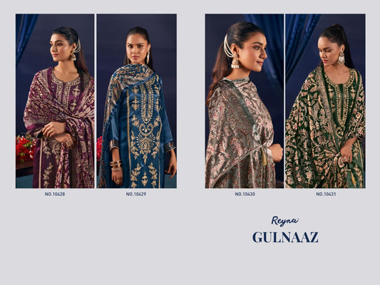 Gulnaaz Reyna Silk Velvet Suits Supplier Gujarat