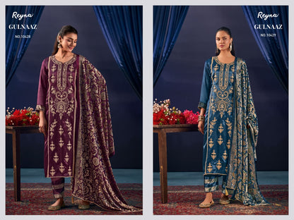 Gulnaaz Reyna Silk Velvet Suits Supplier Gujarat