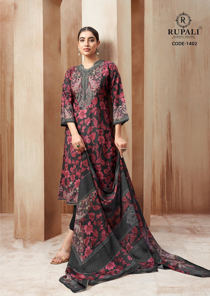 Gulnaaz Rupali Muslin Pant Style Suits Supplier India
