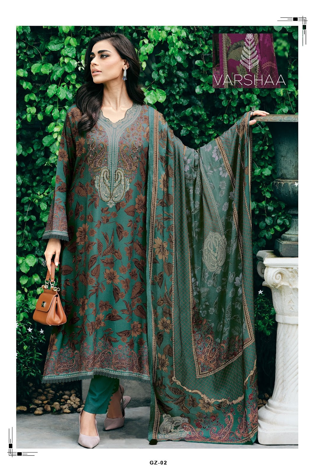 Gulnaaz Special Vol 3 Varshaa Pashmina Suits Manufacturer Ahmedabad