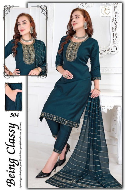 Gulnaaz Vol 2 Ramdev Creation Roman Readymade Pant Style Suits Wholesaler Gujarat