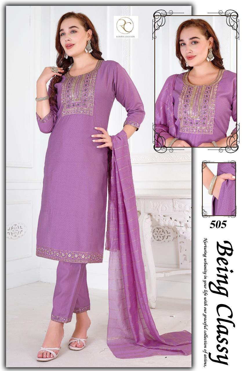 Gulnaaz Vol 2 Ramdev Creation Roman Readymade Pant Style Suits Wholesaler Gujarat