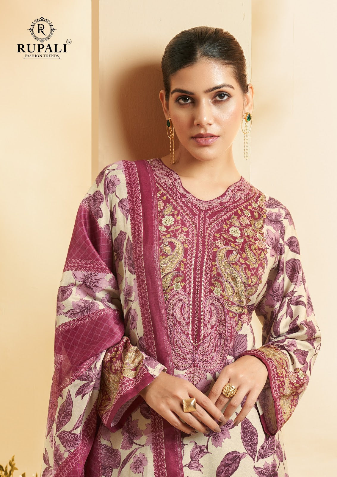 Gulnaaz Vol 2 Rupali Muslin Pant Style Suits Manufacturer India