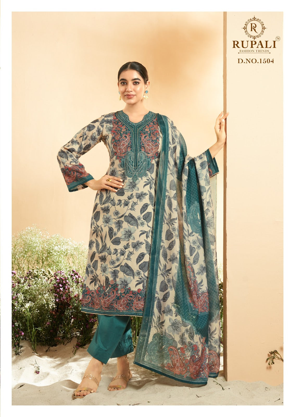 Gulnaaz Vol 2 Rupali Muslin Pant Style Suits Manufacturer India