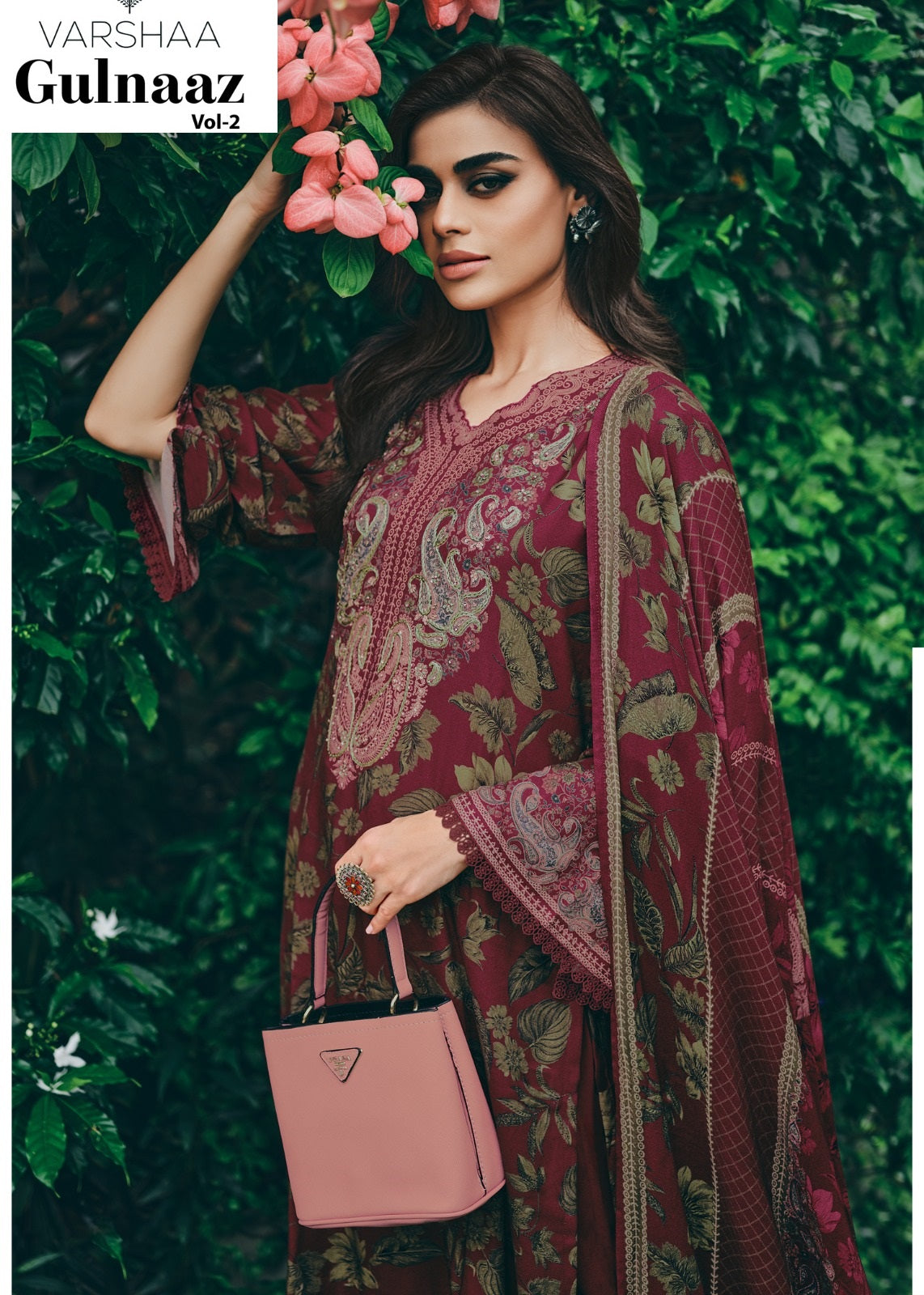 Gulnaaz Vol 2 Varsha Fashions Viscose Muslin Pant Style Suits Wholesaler