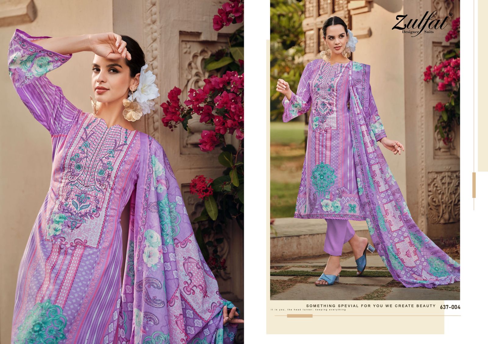 Gulnaaz Vol 2 Zulfat Designer Pure Cotton Pant Style Suits Manufacturer