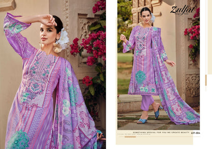 Gulnaaz Vol 2 Zulfat Designer Pure Cotton Pant Style Suits Manufacturer