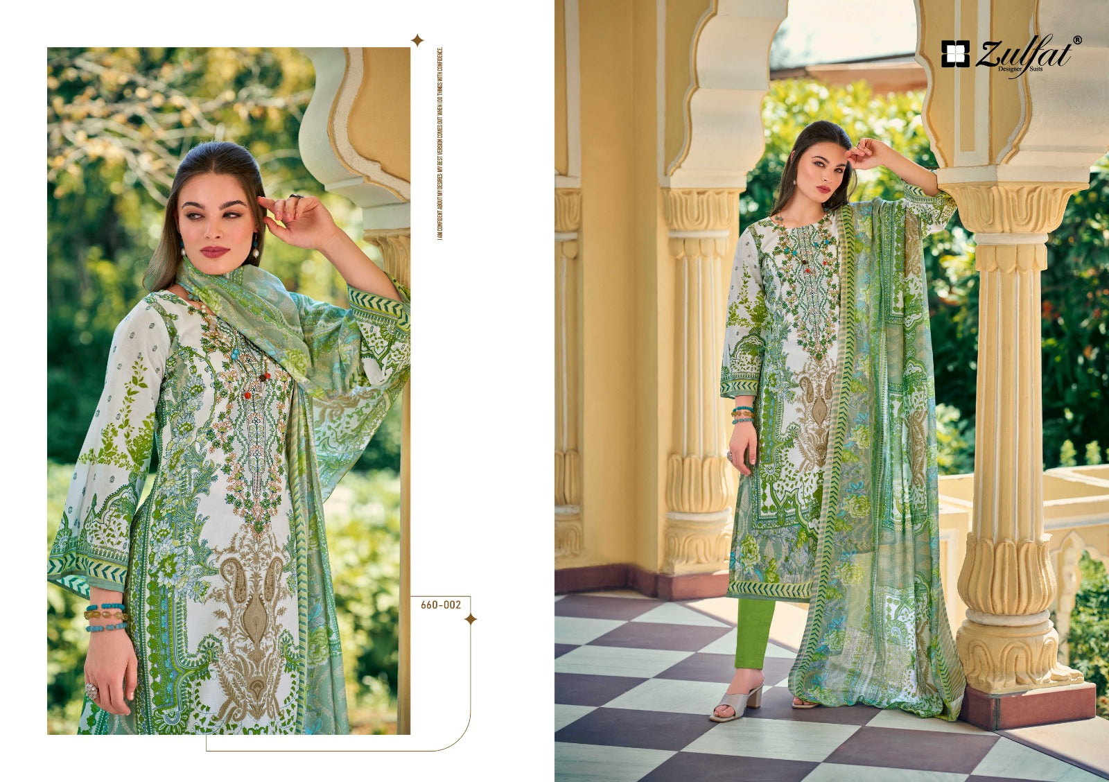 Gulnaaz Vol 4 Zulfat Designer Cotton Karachi Salwar Suits Supplier Gujarat