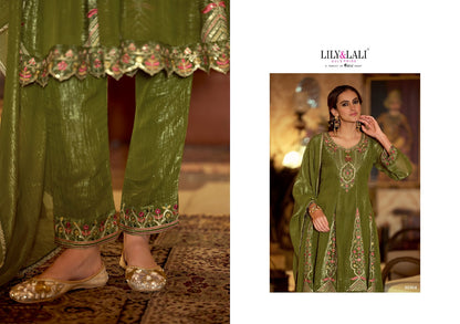 Gulnar Lily Lali Silk Readymade Suits Wholesaler