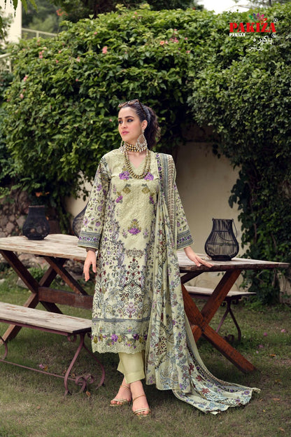 Gulnawaz Vol 23 Pakiza Prints Lawn Cotton Karachi Salwar Suits Exporter Gujarat