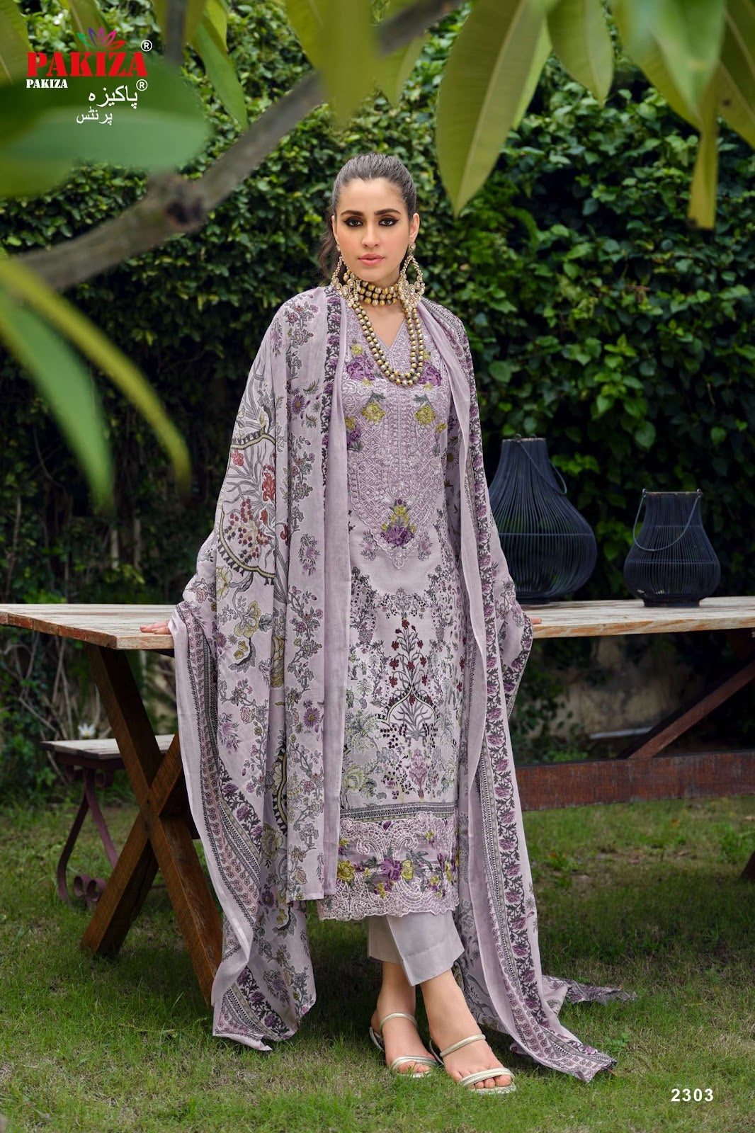 Gulnawaz Vol 23 Pakiza Prints Lawn Cotton Karachi Salwar Suits Exporter Gujarat