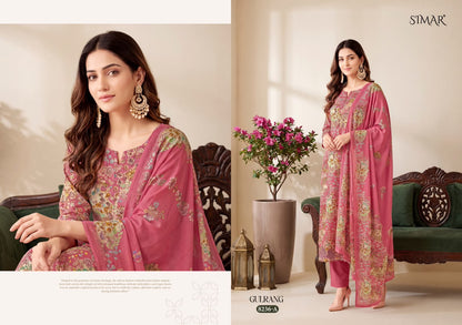 Gulrang Simar Viscose Pashmina Suits Wholesaler Gujarat