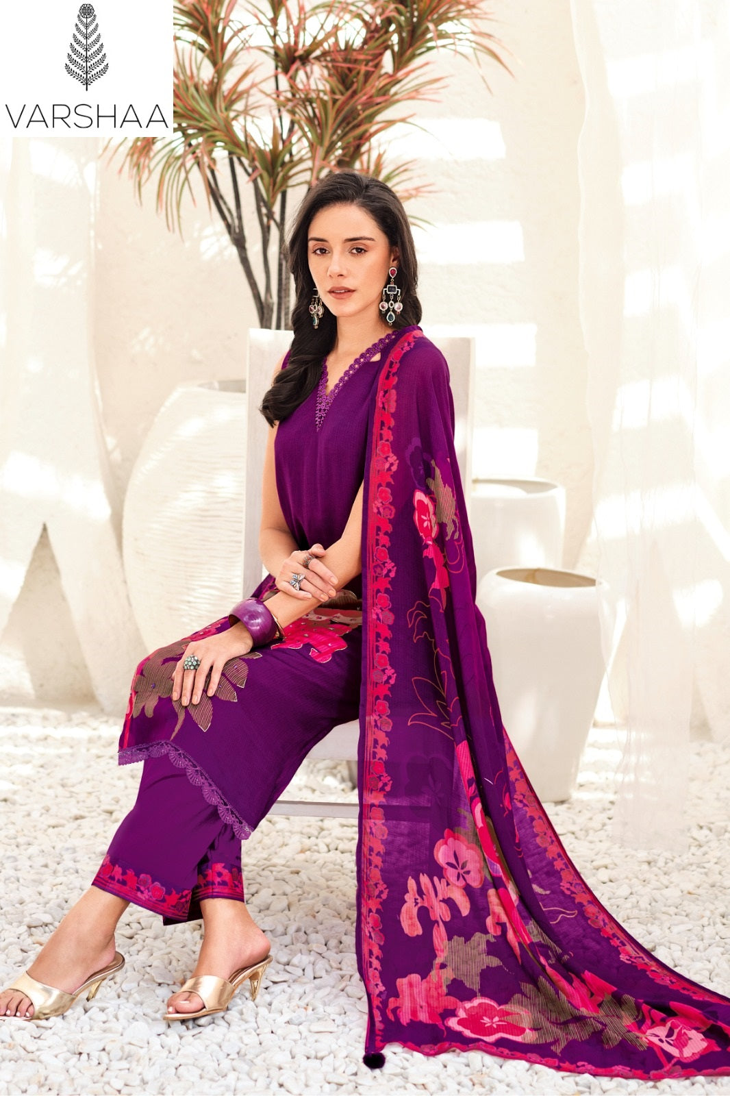 Gulraqs Varshaa Organza Pant Style Suits Supplier Ahmedabad