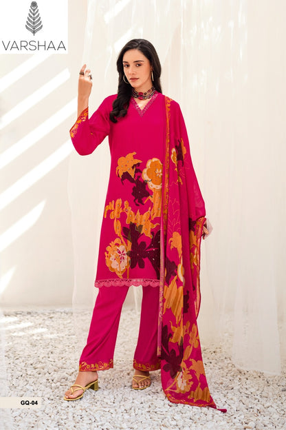 Gulraqs Varshaa Organza Pant Style Suits Supplier Ahmedabad