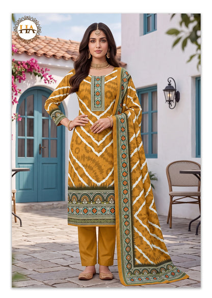Gulriza Harshit Fashion Twill Pashmina Suits Wholesale Rate