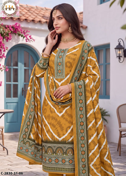 Gulriza Harshit Fashion Twill Pashmina Suits Wholesale Rate