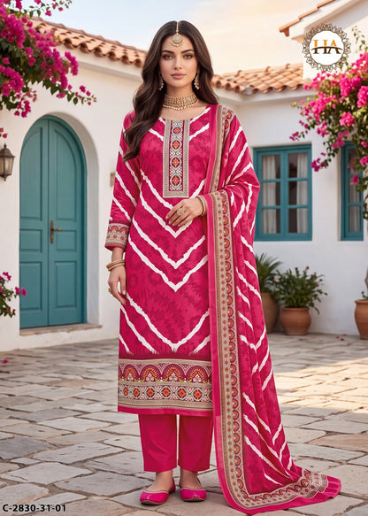 Gulriza Harshit Fashion Twill Pashmina Suits Wholesale Rate