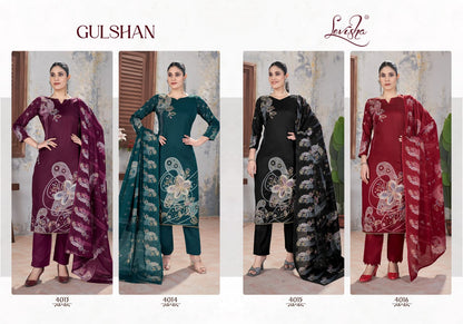 Gulshan Levisha Jam Cotton Karachi Salwar Suits Wholesale Price