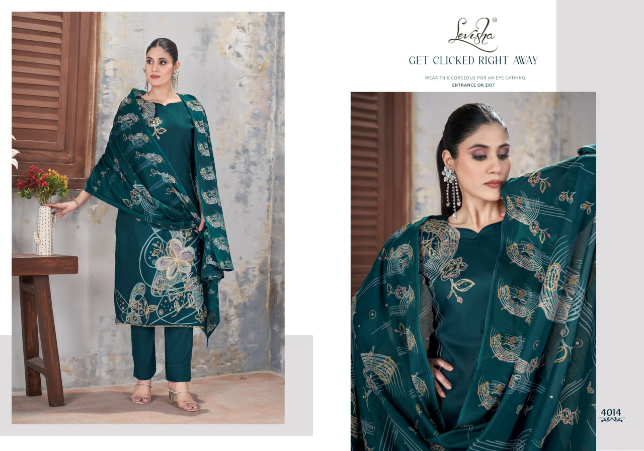 Gulshan Levisha Jam Cotton Karachi Salwar Suits Wholesale Price