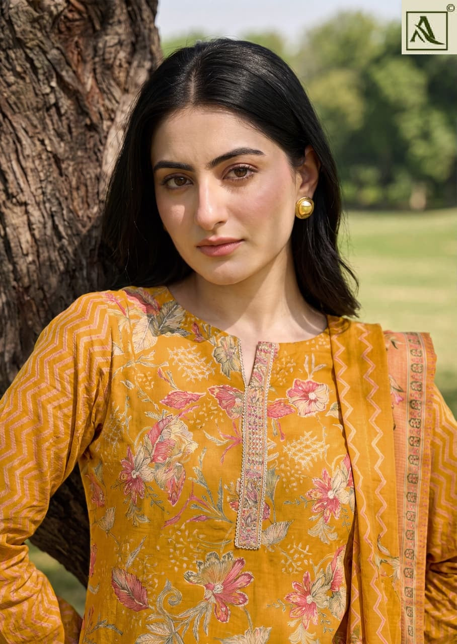 Gulvatika Alok Mudaal Karachi Salwar Suits Supplier Ahmedabad