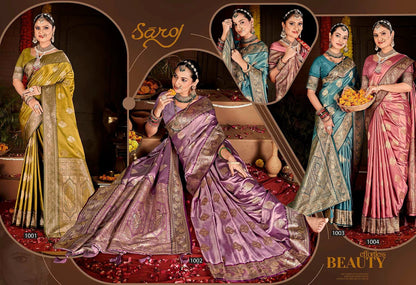 Gulzaar Satin Silk Vol 2 Saroj Sarees Manufacturer Gujarat