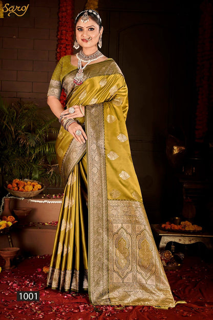 Gulzaar Satin Silk Vol 2 Saroj Sarees Manufacturer Gujarat