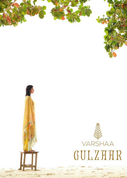 Gulzaar Varshaa Viscose Chinon Pakistani Salwar Suits Wholesaler Ahmedabad