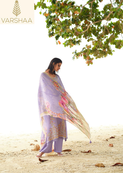 Gulzaar Varshaa Viscose Chinon Pakistani Salwar Suits Wholesaler Ahmedabad