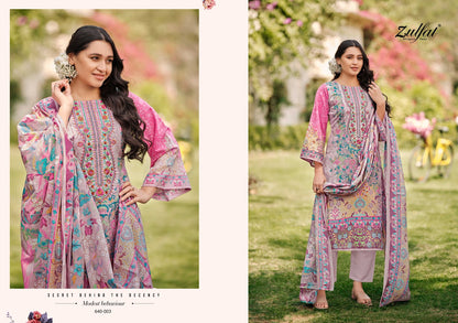 Gulzaar Zulfat Designer Cotton Karachi Salwar Suits Manufacturer Ahmedabad