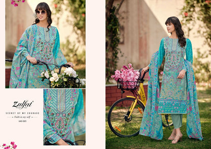 Gulzaar Zulfat Designer Cotton Karachi Salwar Suits Manufacturer Ahmedabad