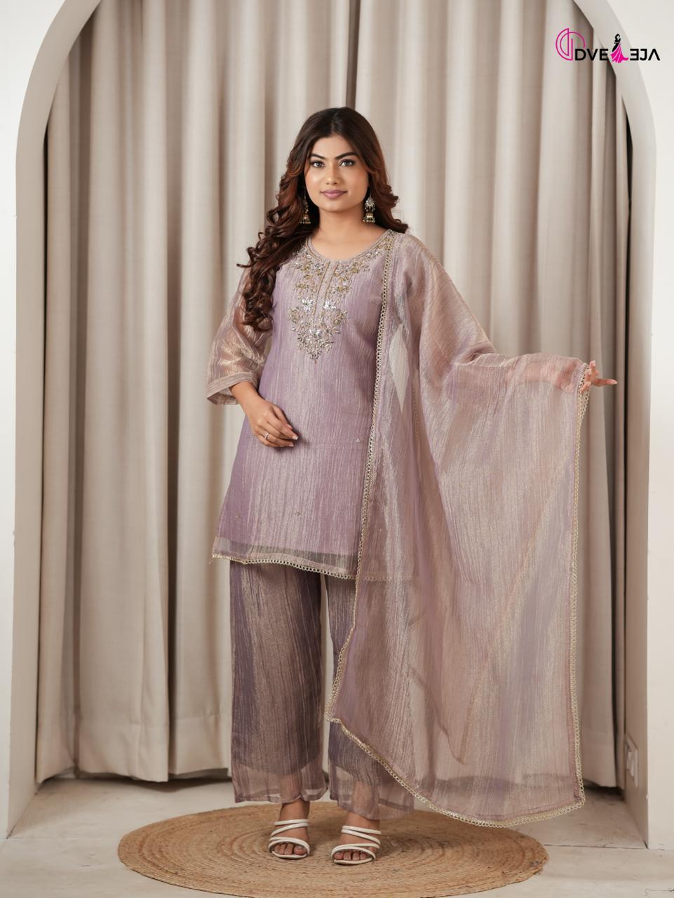 Gulzar Dveeja Fashion Salsa Readymade Plazzo Style Suits Exporter India