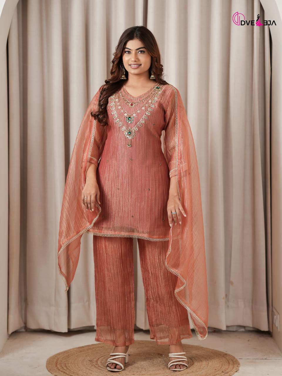 Gulzar Dveeja Fashion Salsa Readymade Plazzo Style Suits Exporter India
