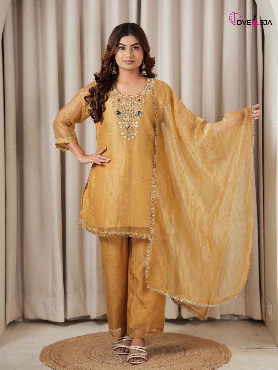 Gulzar Dveeja Fashion Salsa Readymade Plazzo Style Suits Exporter India