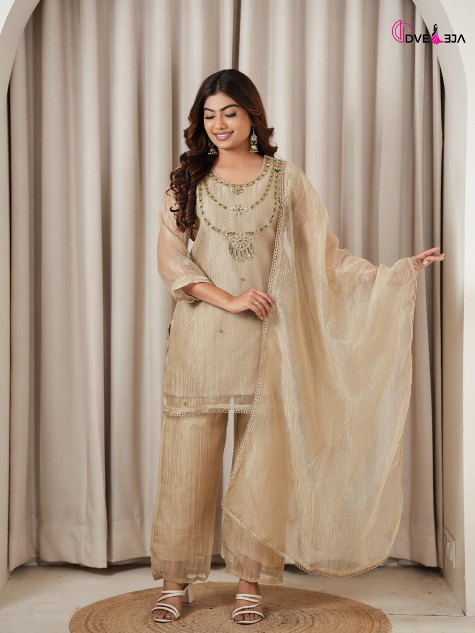 Gulzar Dveeja Fashion Salsa Readymade Plazzo Style Suits Exporter India