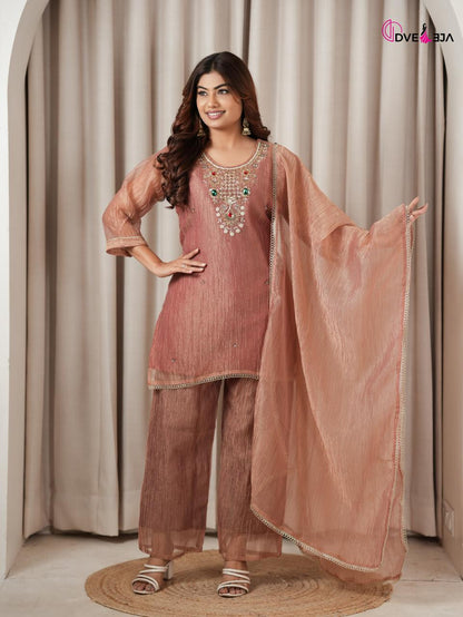 Gulzar Dveeja Fashion Salsa Readymade Plazzo Style Suits Exporter India