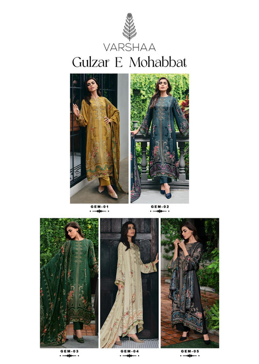 Gulzar E Mohabbat Varsha Fashions Modal Print Pashmina Suits Wholesale Price