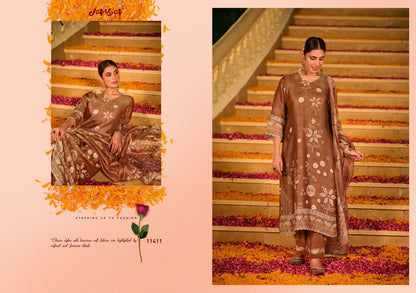 Gulzar Gali Jay Vijay Organza Pant Style Suits Wholesale Price